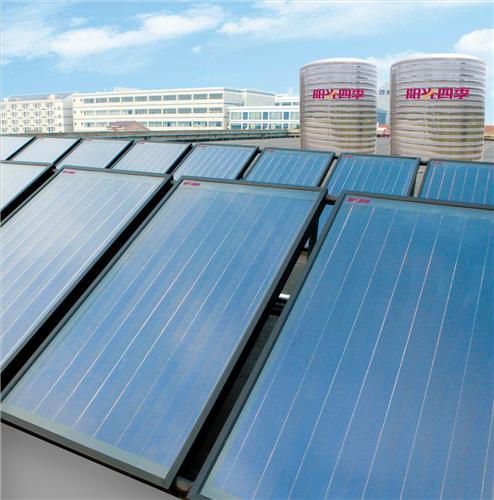 平板太阳能热水工程 平板太阳能集热工程